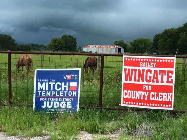 Political Campaign Signs