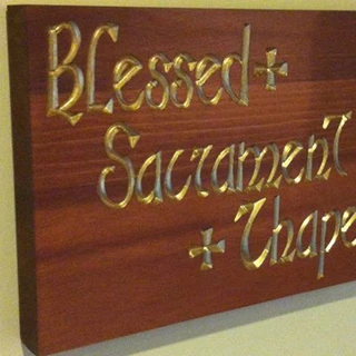  - Image360-Marlton-NJ-Plaque-Blessed-Sacrament